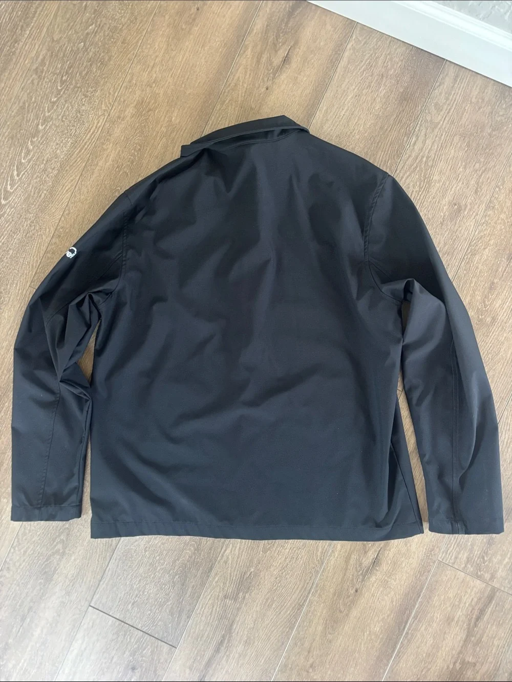 Men's Black Full-Zip Jacket XL